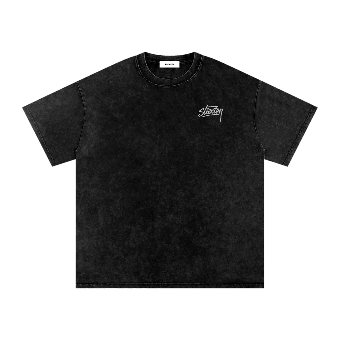 slenter Oversized Cotton T-Shirt cursive edition