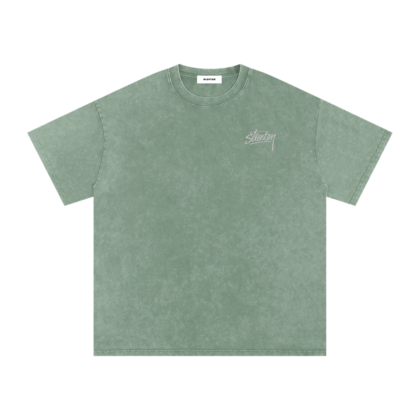 slenter Oversized Cotton T-Shirt cursive edition