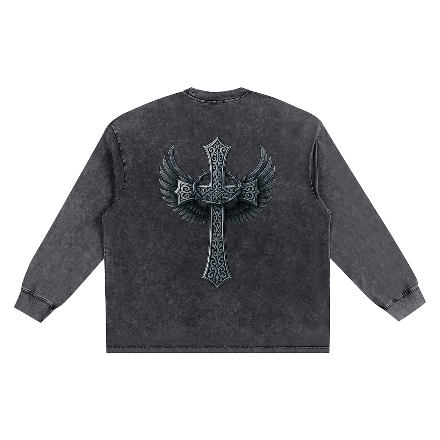 slenter Frayed Edge T-Shirt faith and freedom edition
