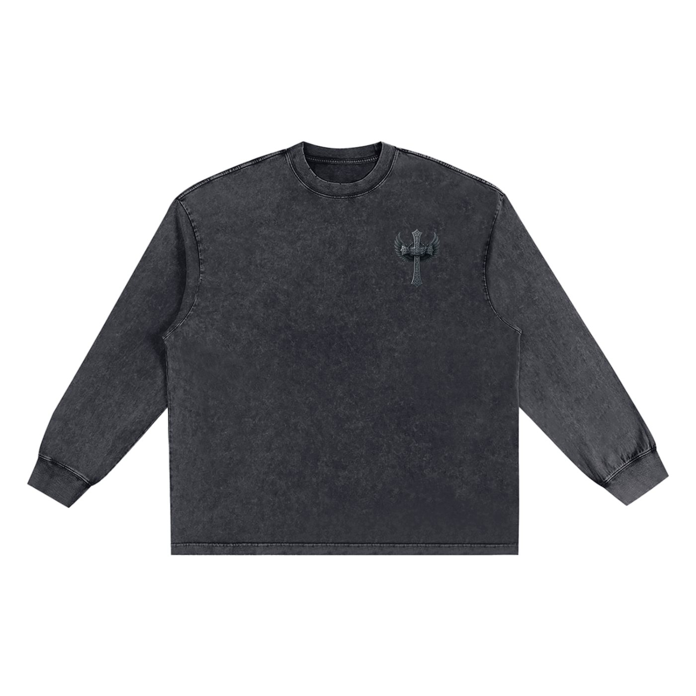 slenter Frayed Edge T-Shirt faith and freedom edition
