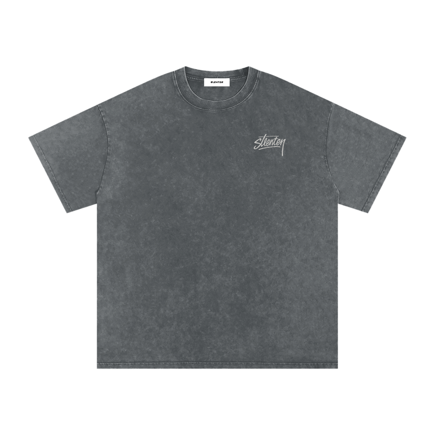 slenter Oversized Cotton T-Shirt cursive edition