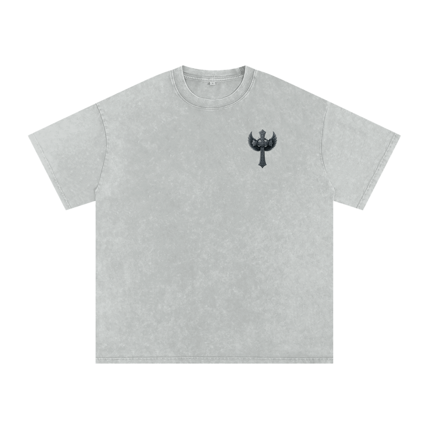 slenter Oversized Cotton T-Shirt faith and freedom edition