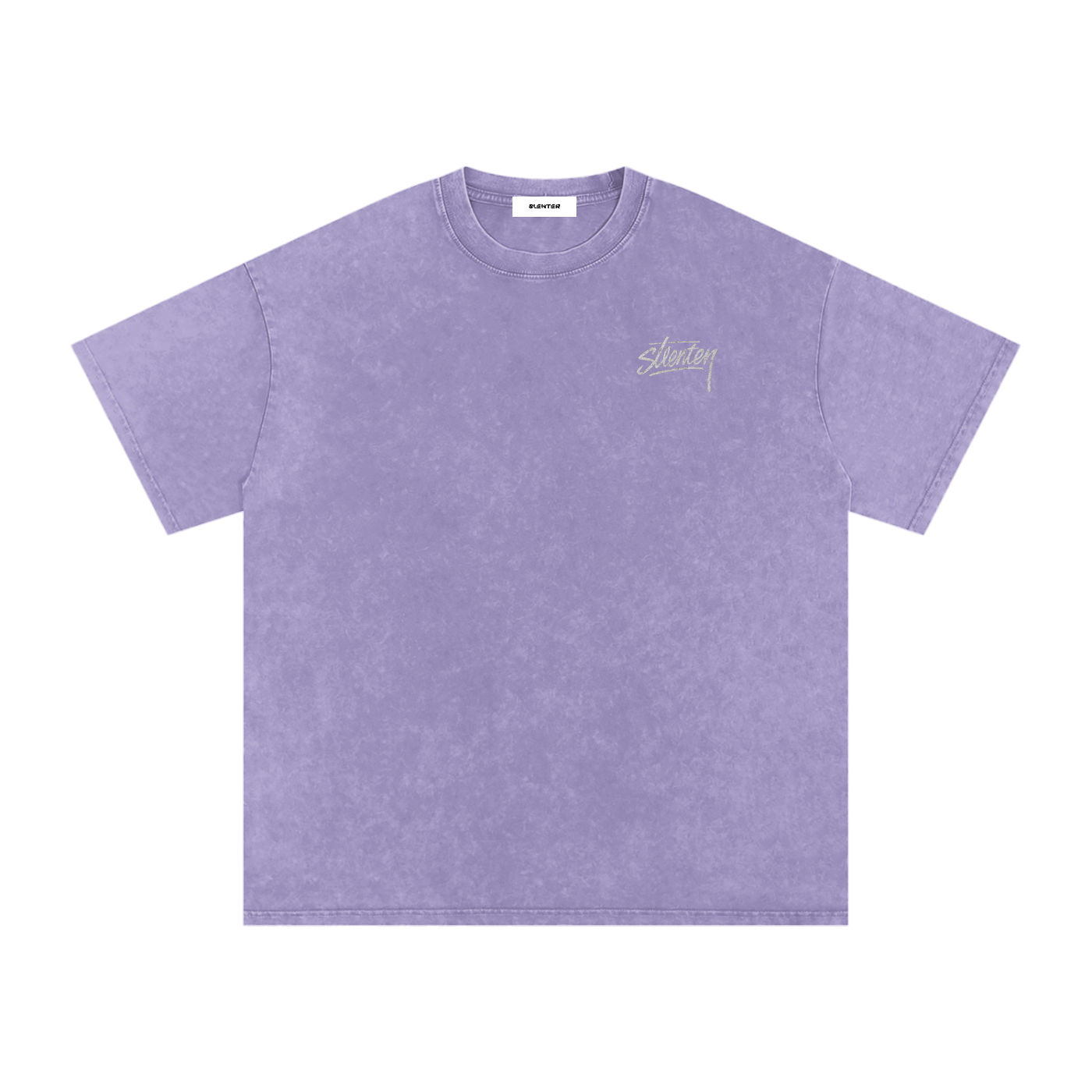 slenter Oversized Cotton T-Shirt cursive edition