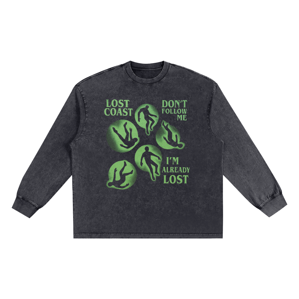 slenter Frayed Edge T-Shirt lost coast