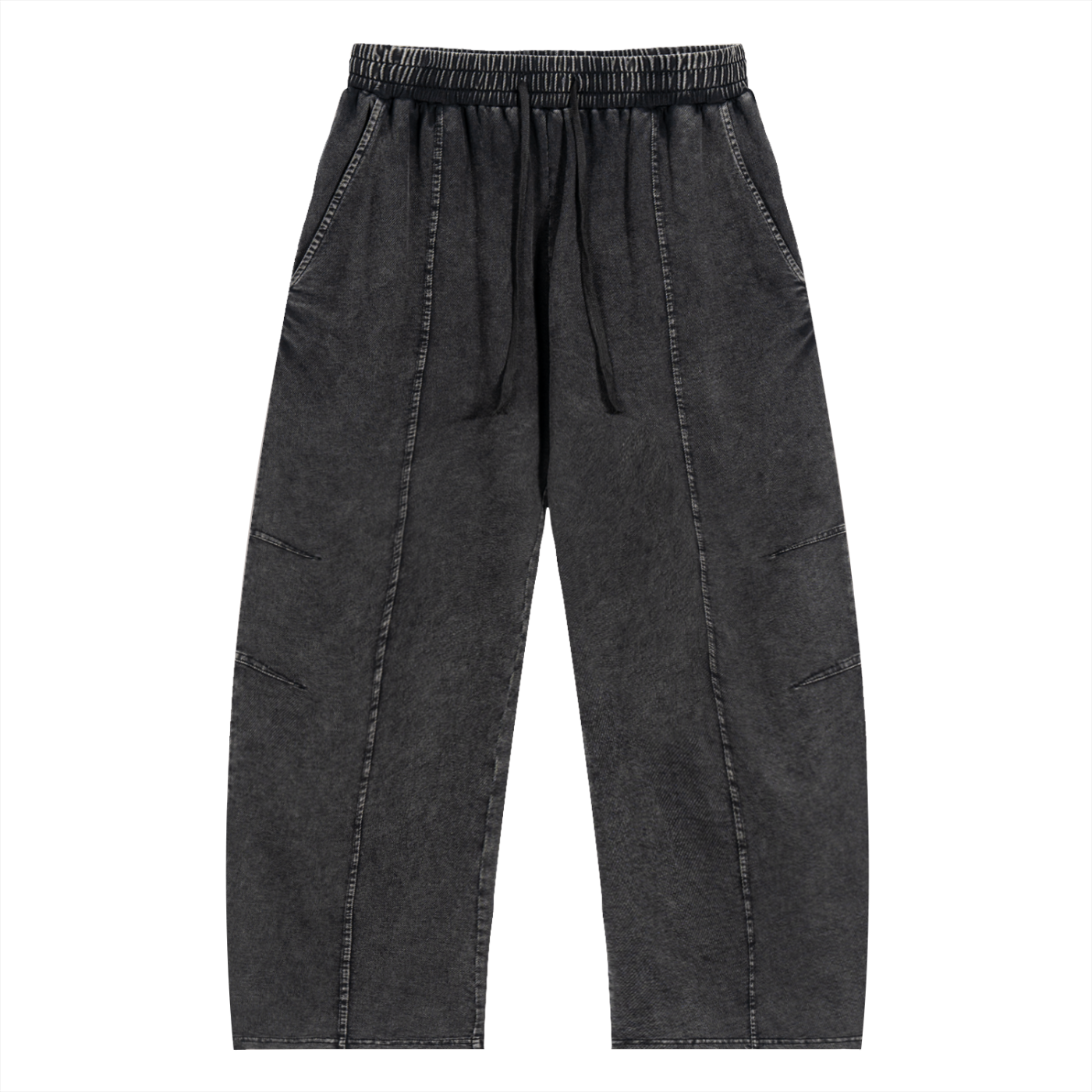 slenter Drawstring Cotton Pants