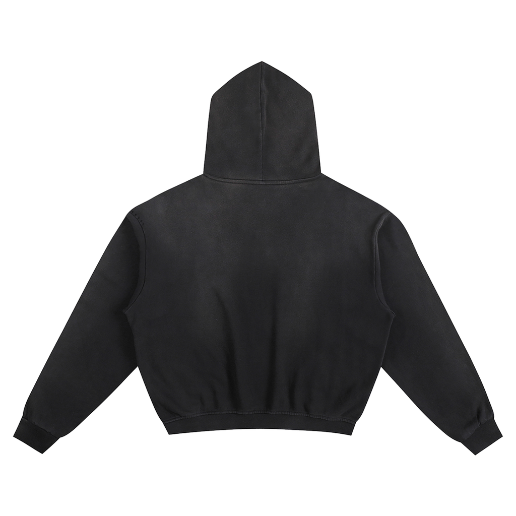 slenter Boxy Hoodie cybersigilism blue edition