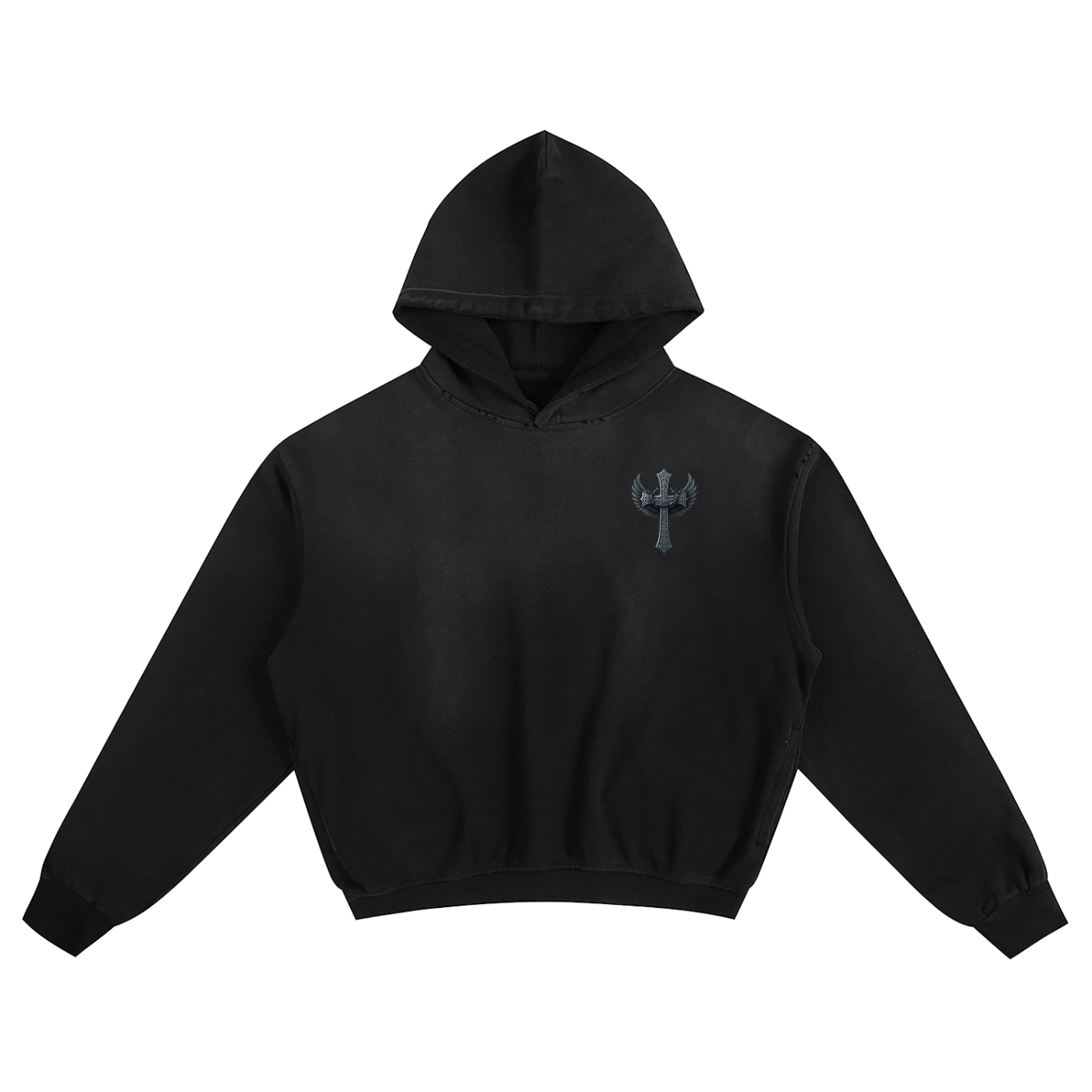 slenter Boxy Hoodie faith and freedom edition