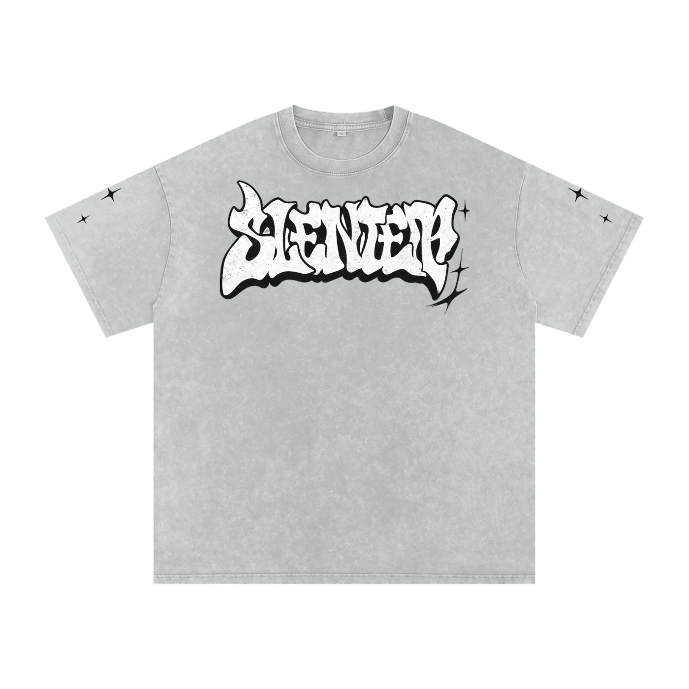 slenter Oversized Cotton T-Shirt starfiti