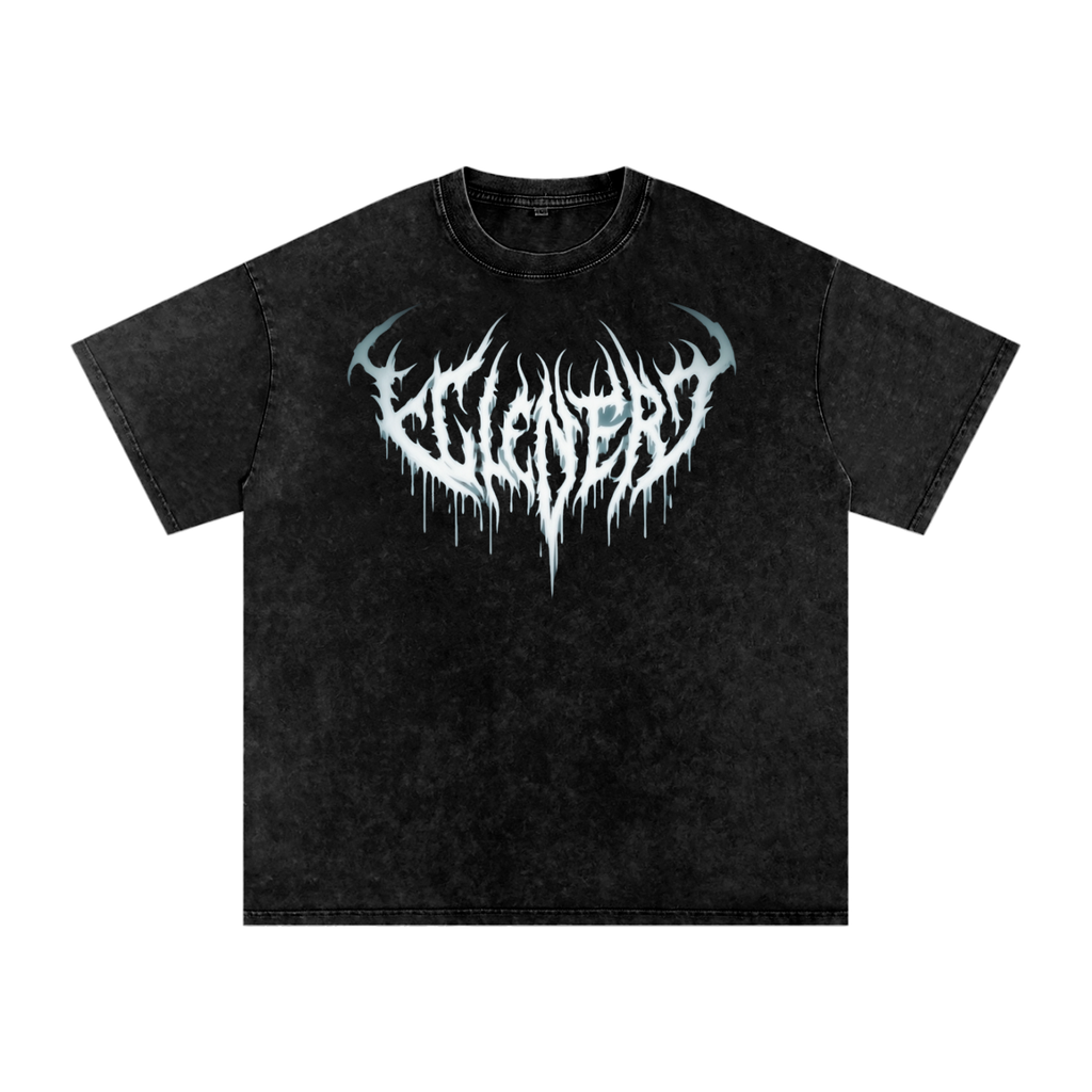 slenter Oversized Cotton T-Shirt cybersigilism white edition
